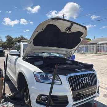 Tune-up on an Audi Q5