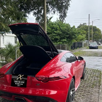 Brake service on a Mercedes GLE